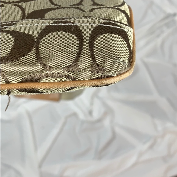Coach Signature Canvas Small Crossbody Bag - Picture 11 of 13